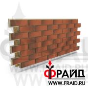 Термопанель Фрайд Премиум ABC-Klinkergruppe Naturbrand Glatt